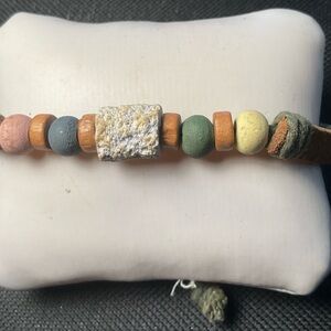 Earthy Tones Beaded Bracelet